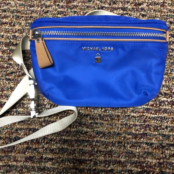 Michael Kors Blue Fanny Pack - Picture 1 of 2
